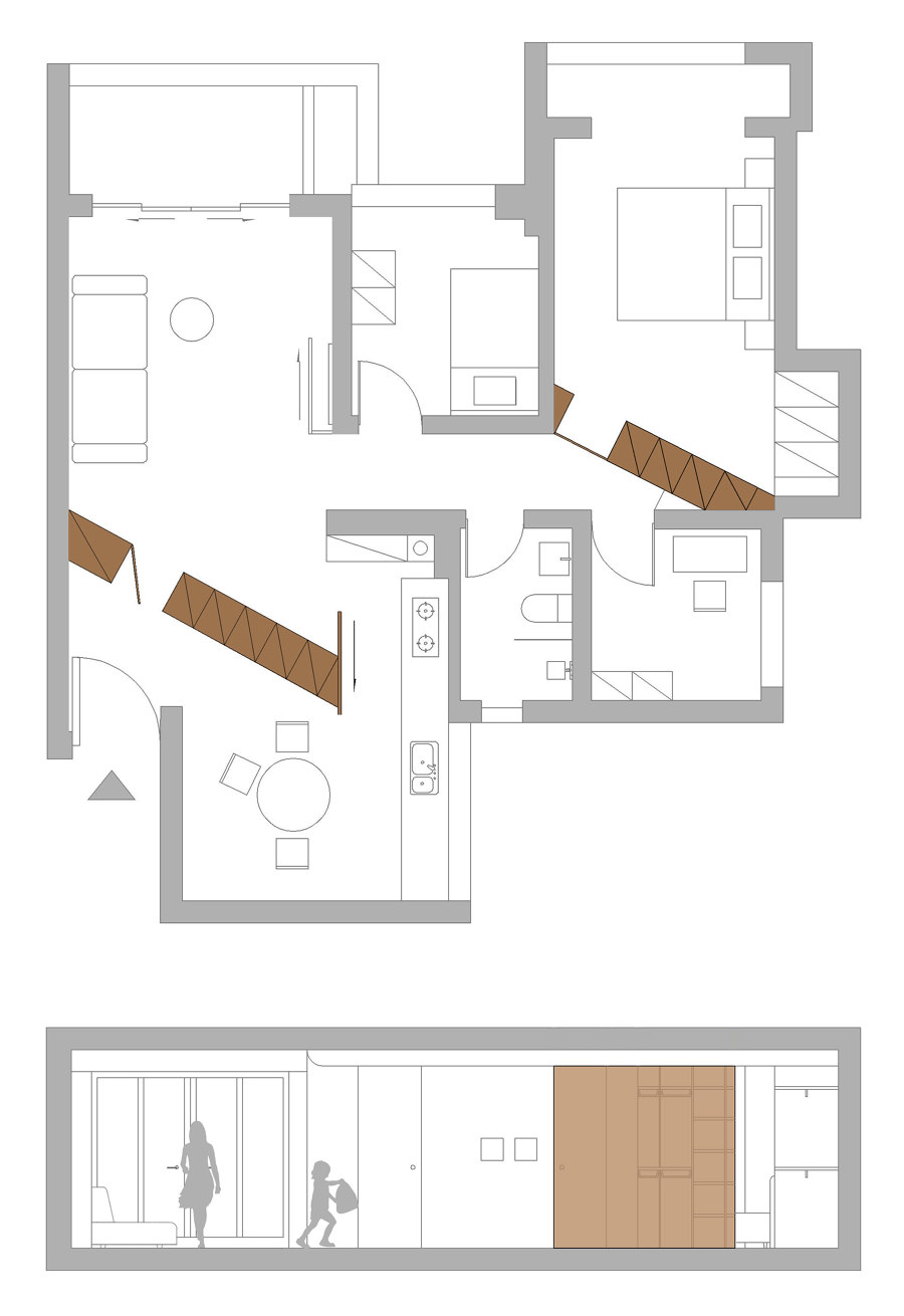 A Folding Residence de GE Design | Pièces d'habitation
