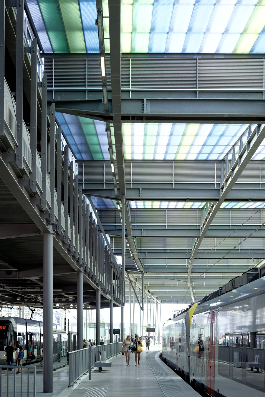 Oostende Station de Dietmar Feichtinger Architectes | Infrastructure buildings