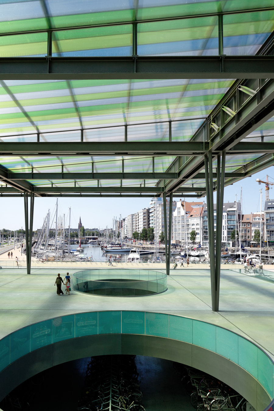 Oostende Station de Dietmar Feichtinger Architectes | Infraestructuras
