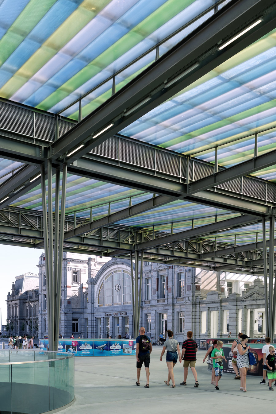 Oostende Station de Dietmar Feichtinger Architectes | Infrastructure buildings