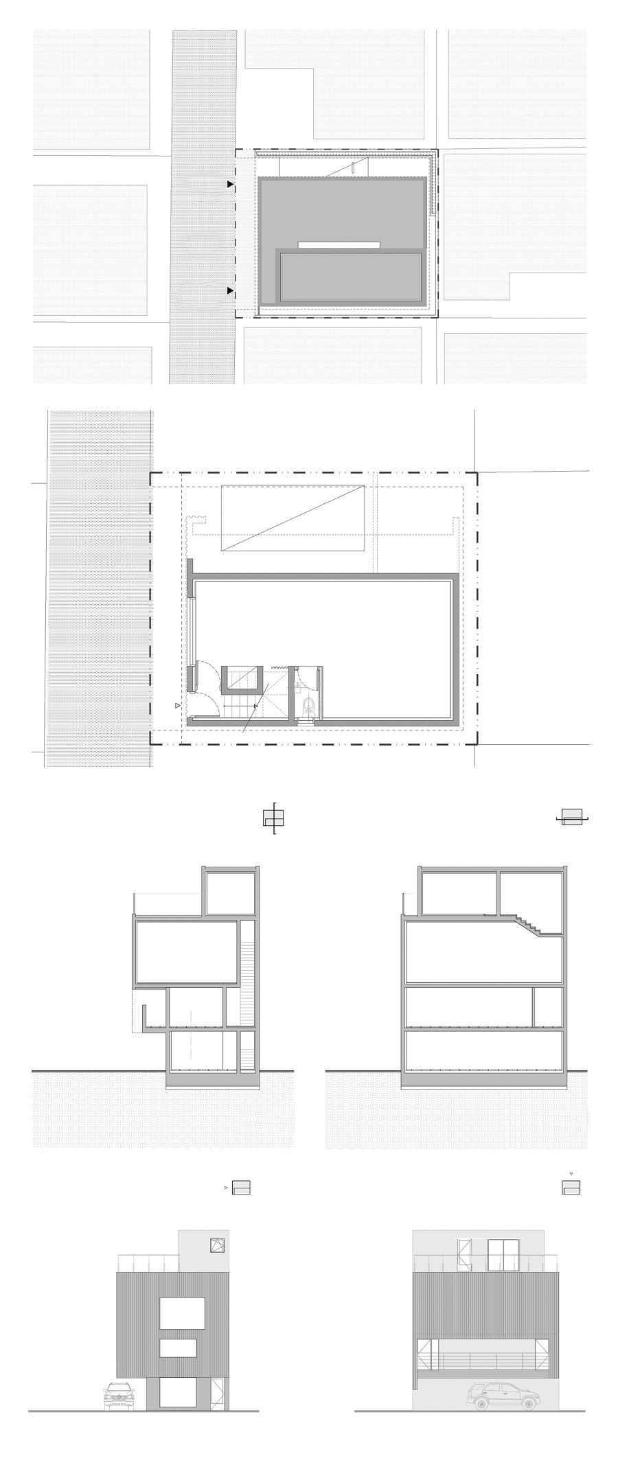 JUNG BLDG de Lee Keun Sik Architects | Maisons particulières