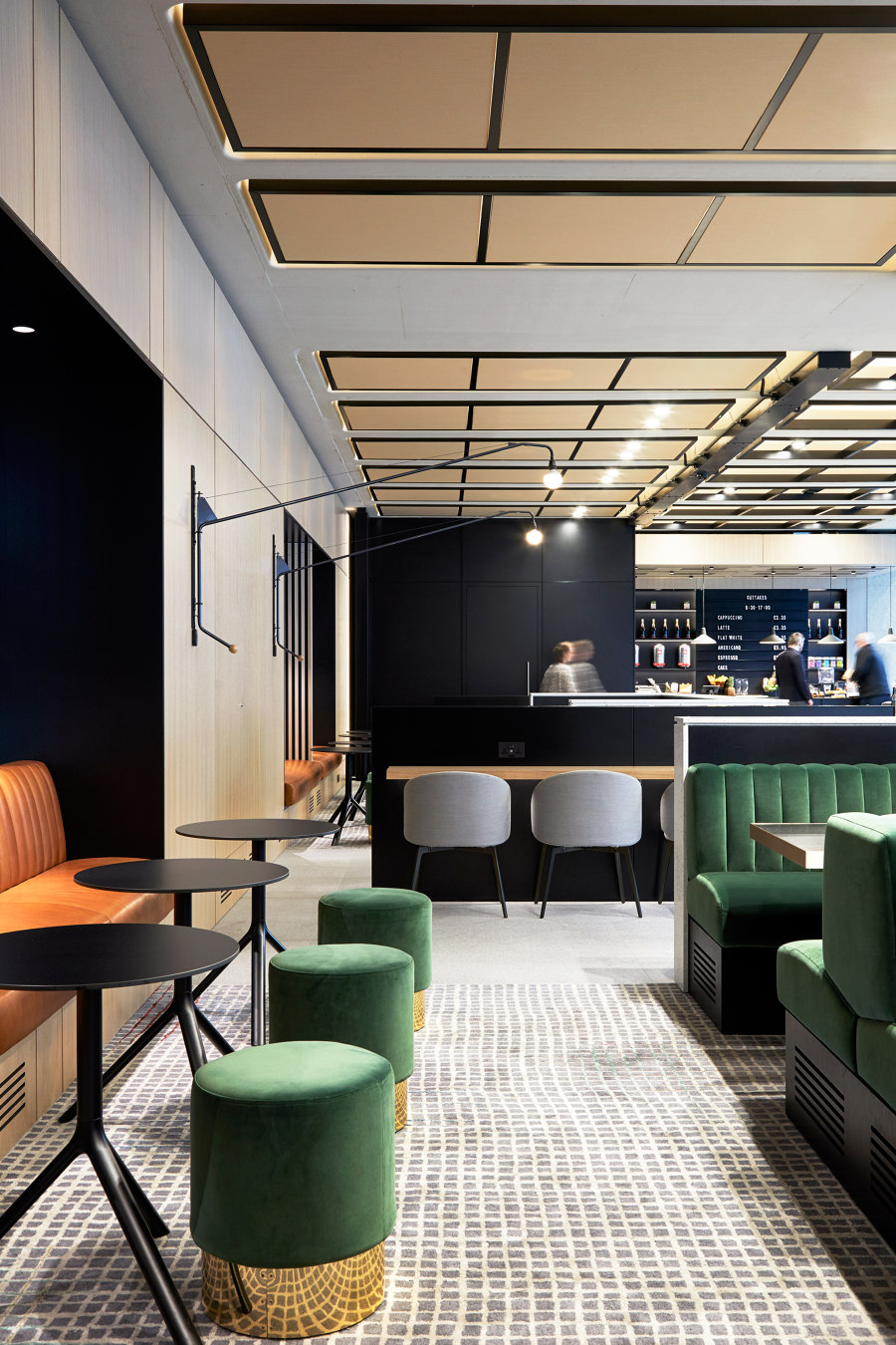 200 Gray’s Inn Road de Conran & Partners | Intérieurs de café