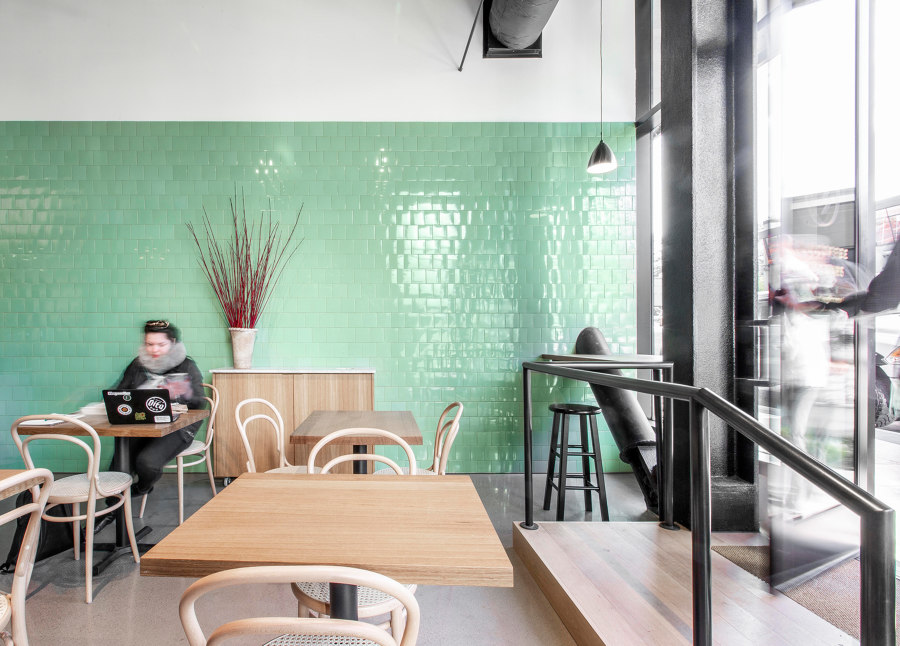 Elm Coffee Roasters by Olson Kundig | Café interiors