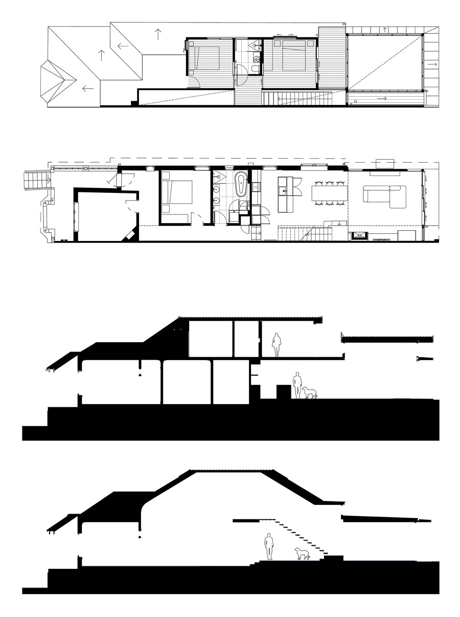 Splice House de Stukel Architecture | Pièces d'habitation
