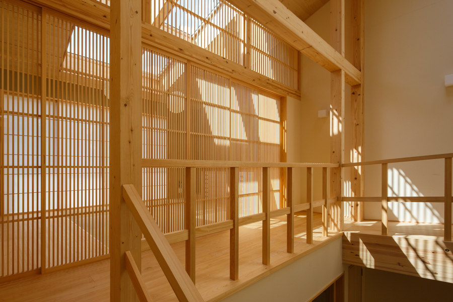 House in Kyoto by 07BEACH | Living space