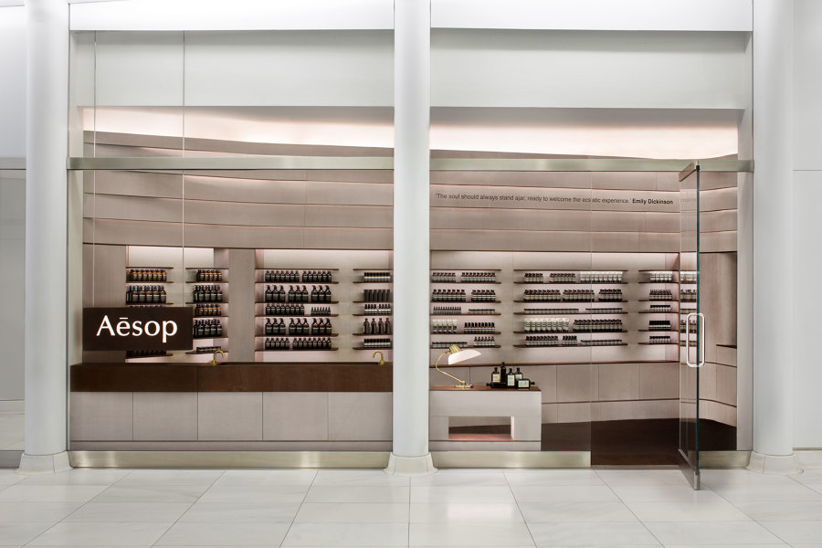 Aesop World Trade Center by Architensions | Shop interiors