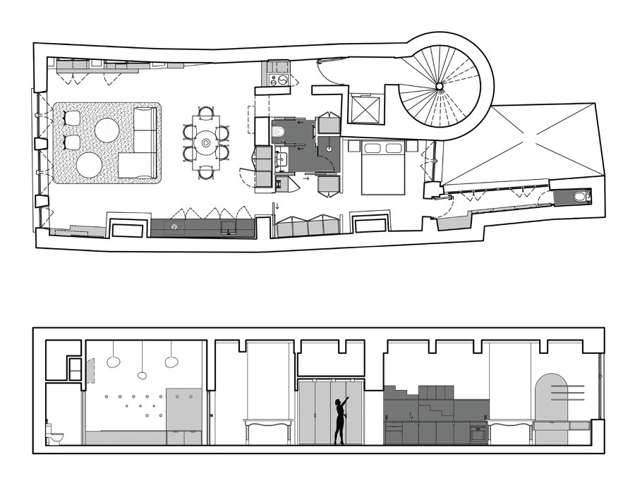Apartment XVII de studio razavi architecture | Espacios habitables