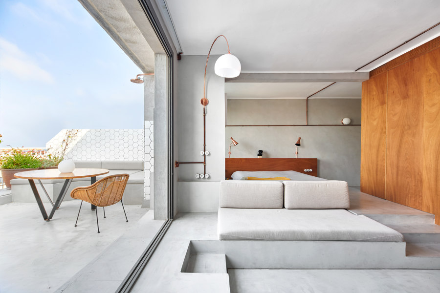 Marina Apartment de Cometa Architects | Pièces d'habitation