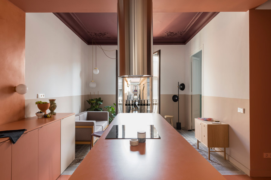 Klinker Apartment by CaSA - Colombo and Serboli Architecture | Living space