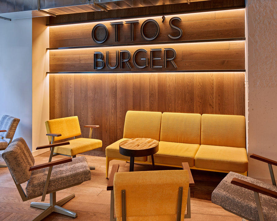 Otto's Burger Cologne de Studio Modijefsky | Intérieurs de restaurant