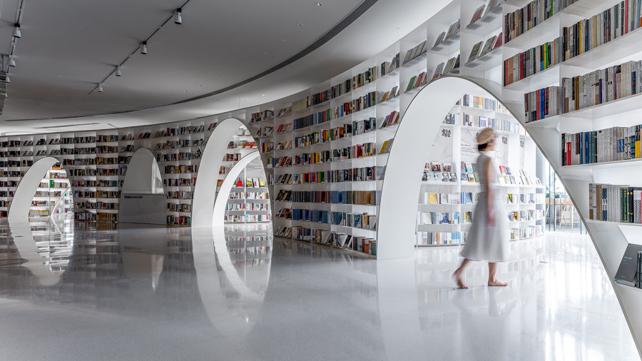 Books over the clouds | Shop interiors | Wutopia Lab