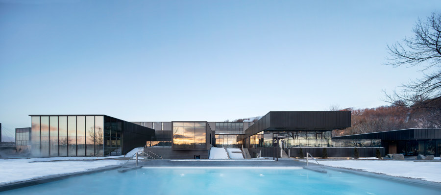 Strøm Spa Nordique Vieux-Québec von LEMAYMICHAUD Architecture Design | Spa Anlagen