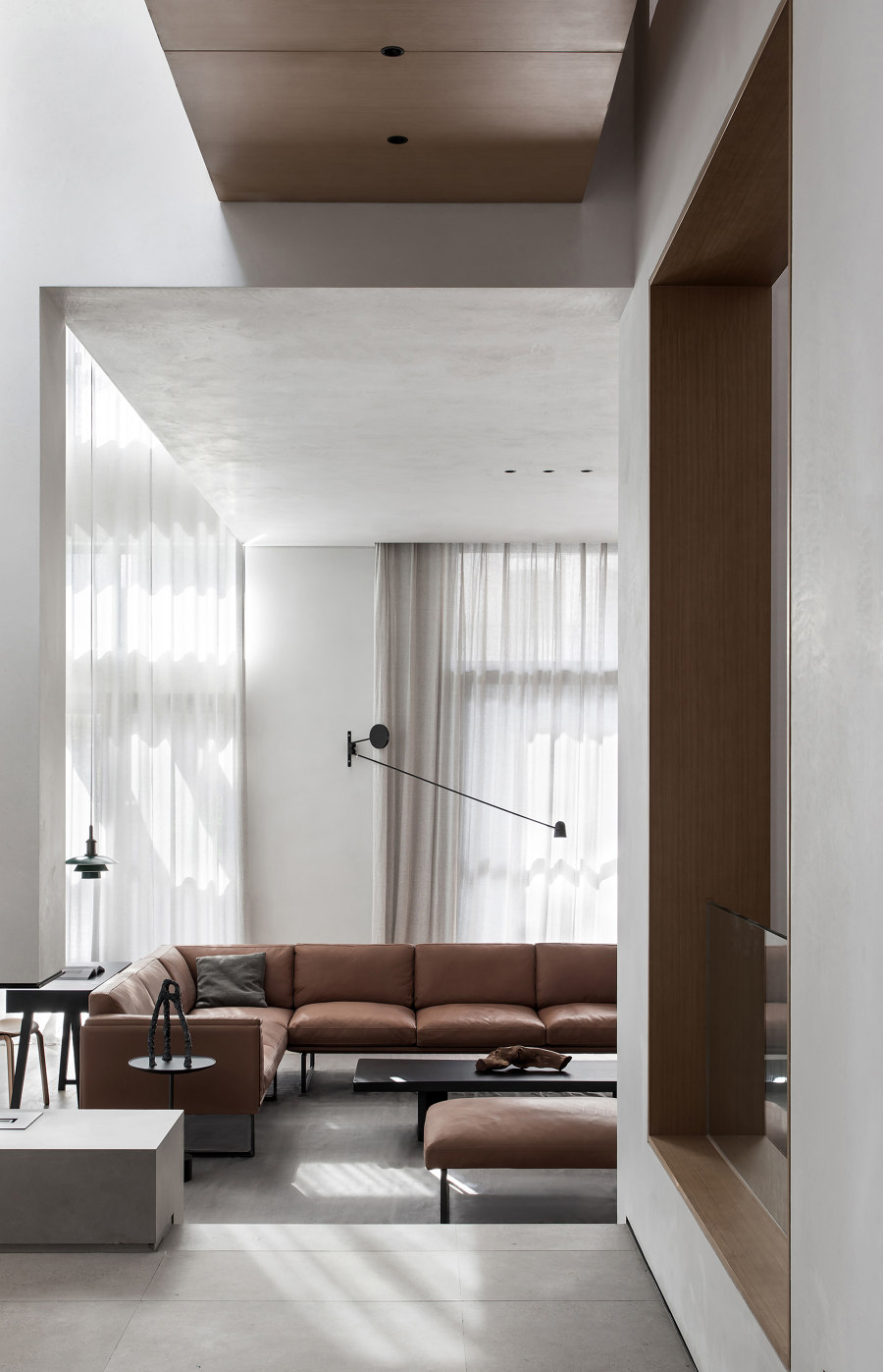 A Desired Home de Liang Architecture Studio | Pièces d'habitation