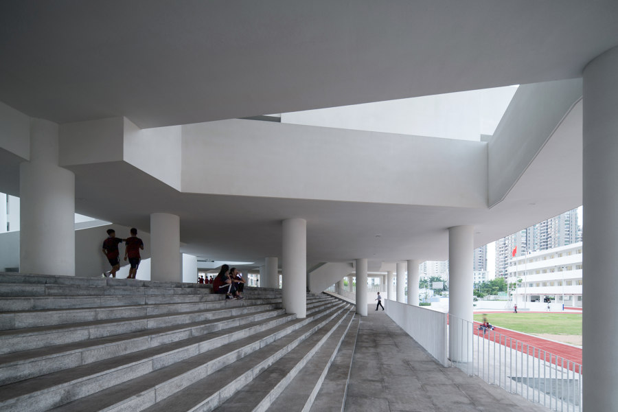 Huandao Middle School de TAO - Trace Architecture Office | Escuelas