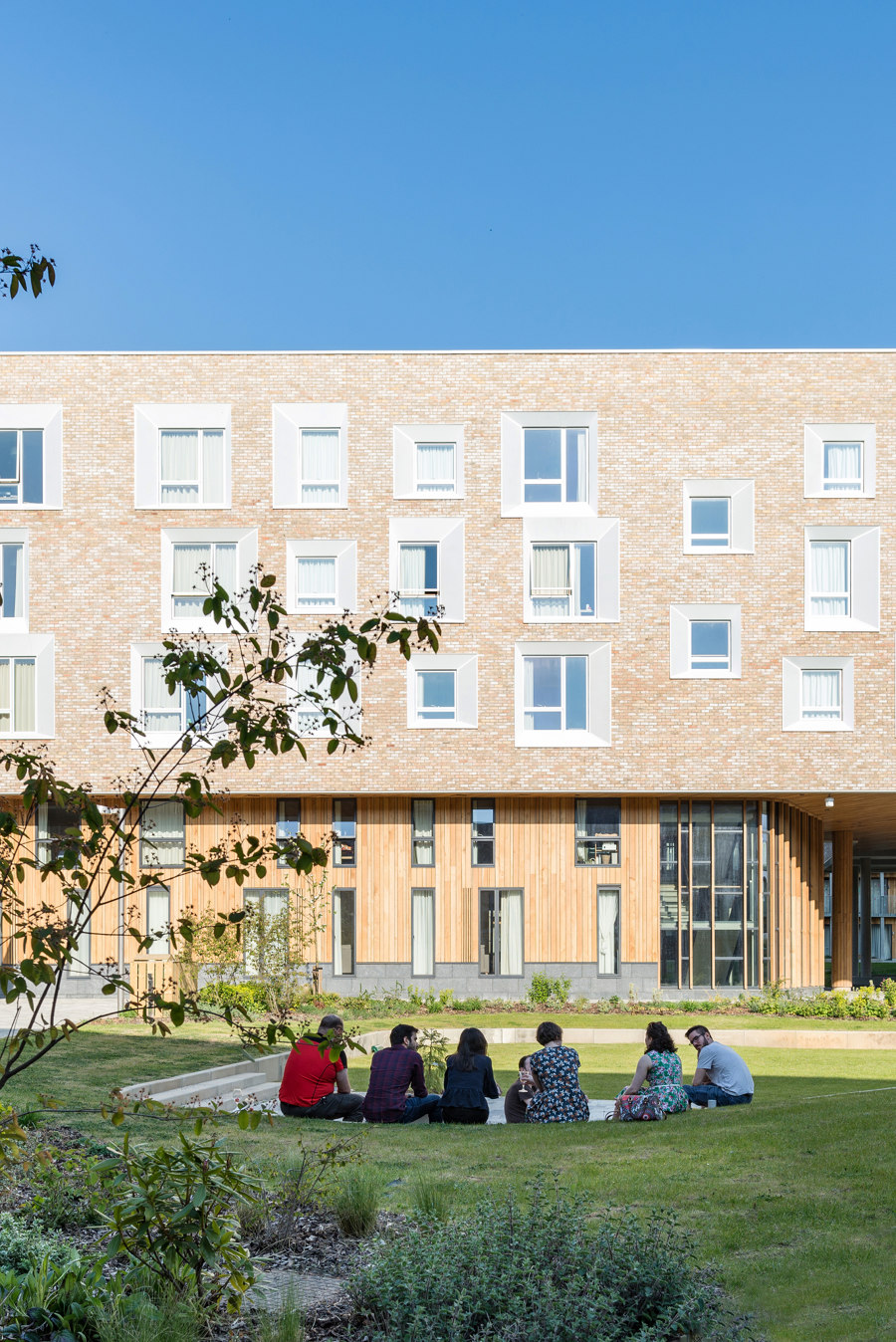Key Worker Housing University of Cambridge di Mecanoo | Case bifamiliari