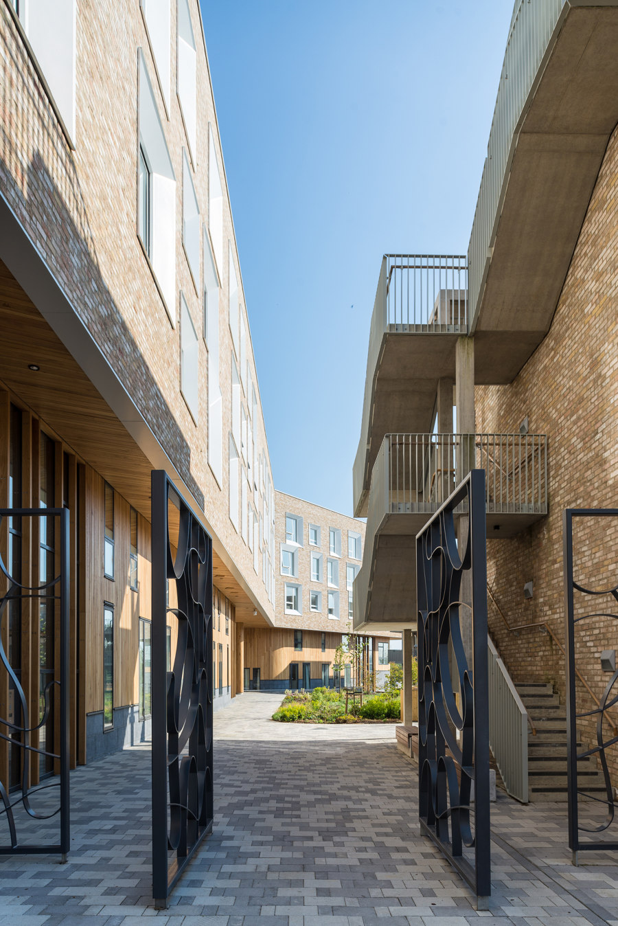 Key Worker Housing University of Cambridge di Mecanoo | Case bifamiliari