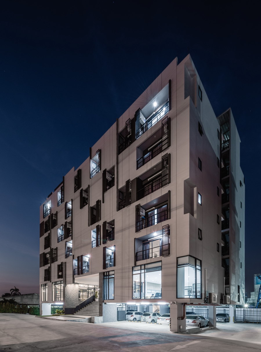 Latkrabang Apartment by Archimontage Design Fields Sophisticated | Apartment blocks