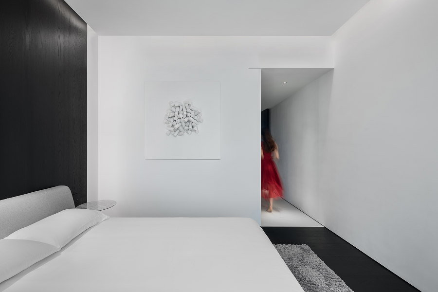 A Minimalist Geometric Home by AD Architecture | Living space