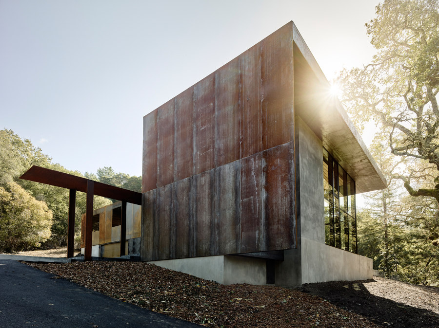Miner Road House de Faulkner Architects | Casas Unifamiliares
