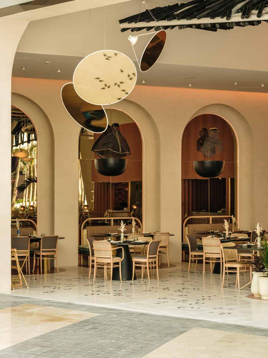 Dar Hamad Restaurant di Mondo Marmo Design | Riferimenti di produttori