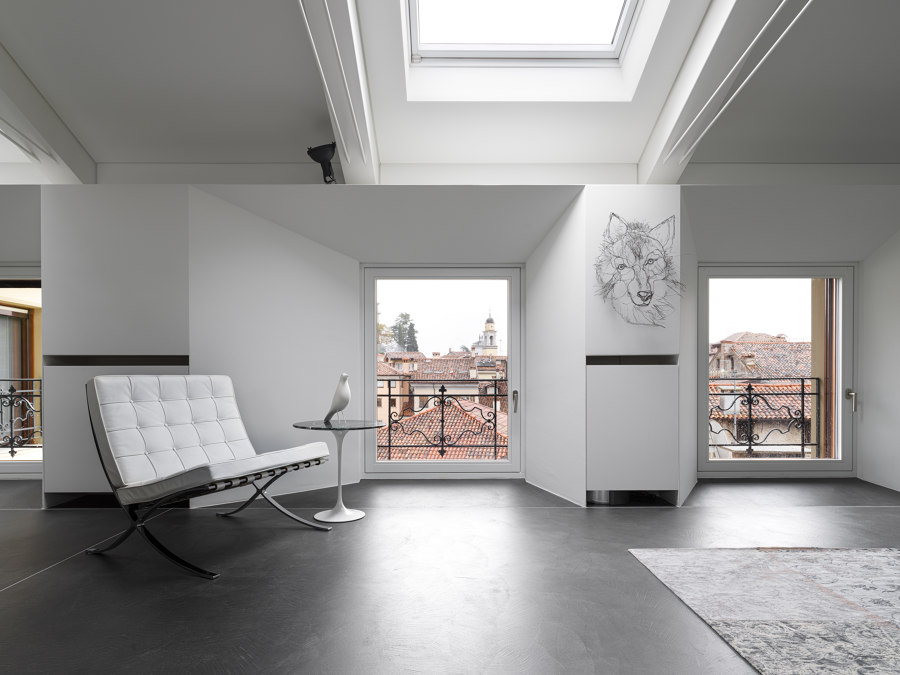 DLN Penthouse von GEZA Gri e Zucchi Architettura | Wohnräume