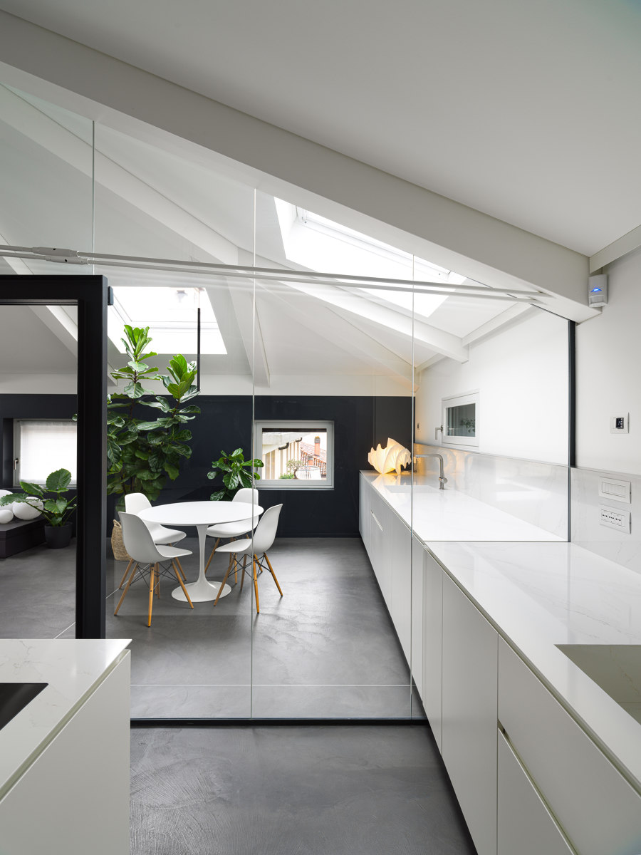 DLN Penthouse | Wohnräume | GEZA Gri e Zucchi Architettura