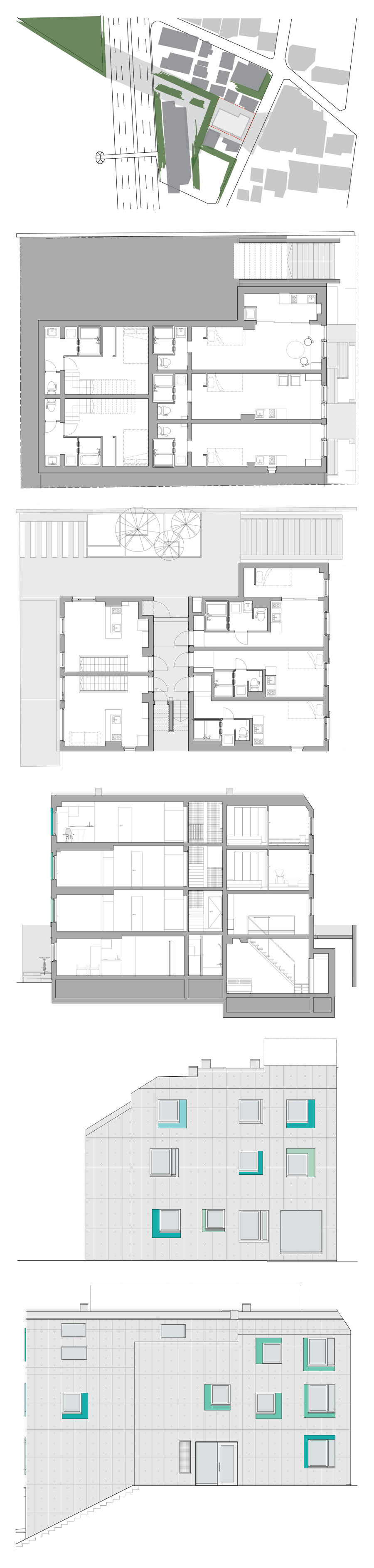 DAITA Project von Sasaki Architecture | Mehrfamilienhäuser