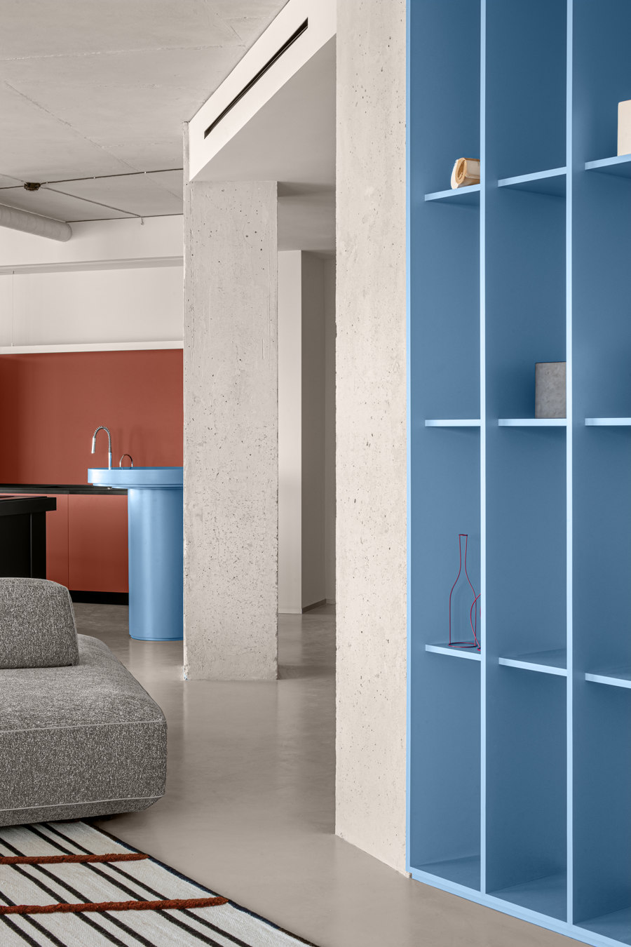 Blue Terracotta by Rina Lovko | Living space