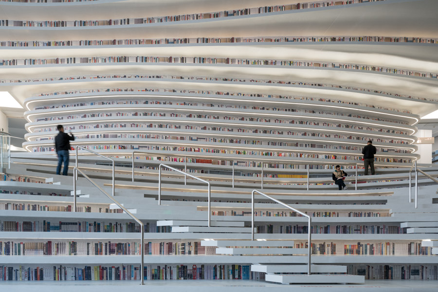 Tianjin Binhai Library von MVRDV | Büroräume