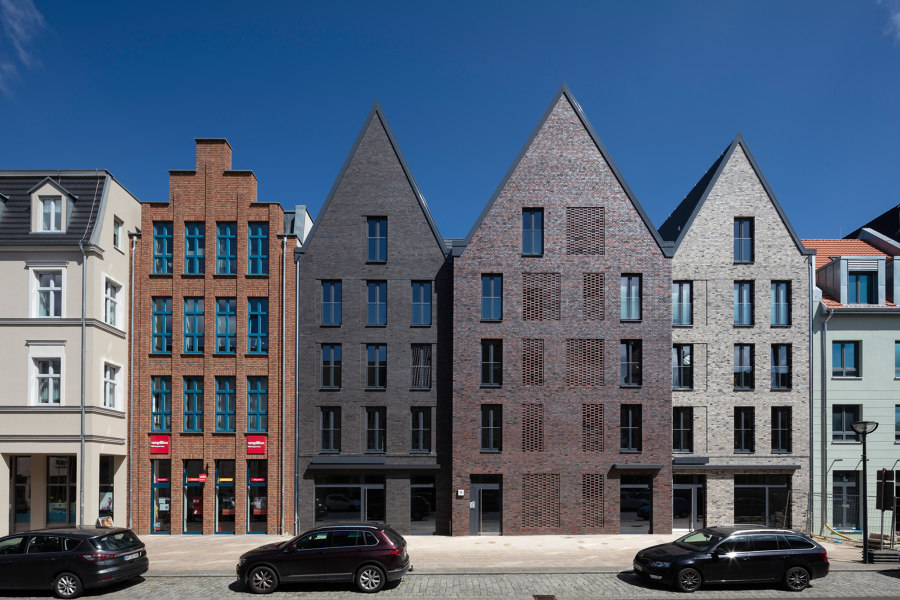 Steinstrasse 20 de Tchoban Voss architects | Maisons de deux appartements