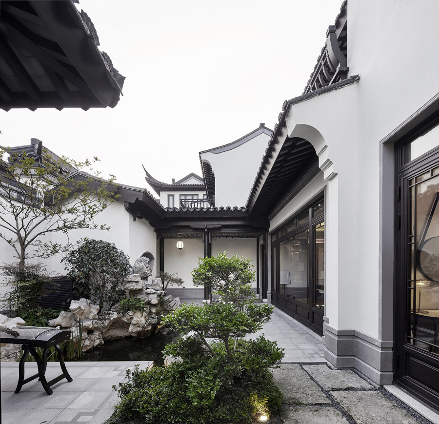 Hangzhou Boee · Hufeng Courtyard Model Villa von GFD | Wohnräume