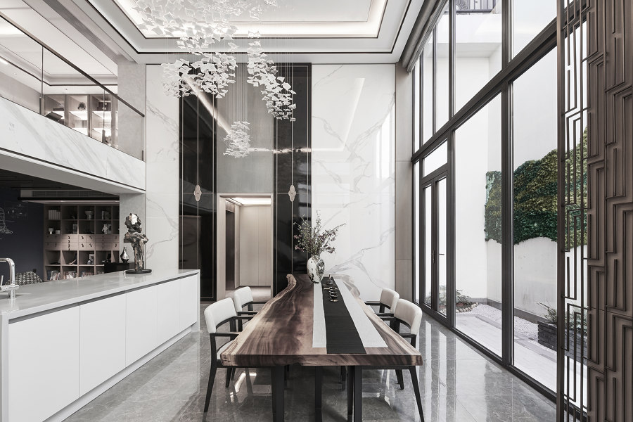 Hangzhou Boee · Hufeng Courtyard Model Villa by GFD | Living space