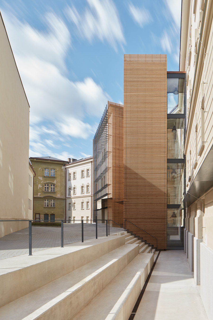 New Lecture Center VŠPJ by Qarta Architektura | Universities