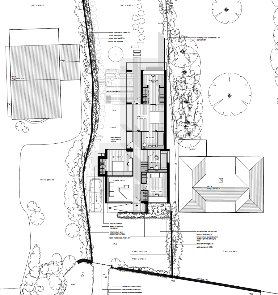 Cliff House di Hyde + Hyde Architects | Case unifamiliari