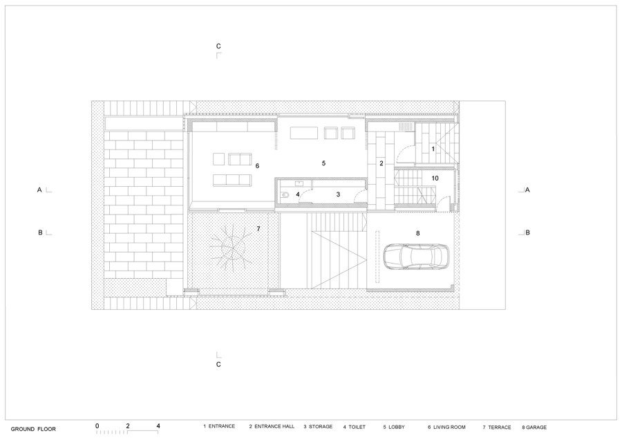 Step Level House di Ofis Arhitekti | Case unifamiliari