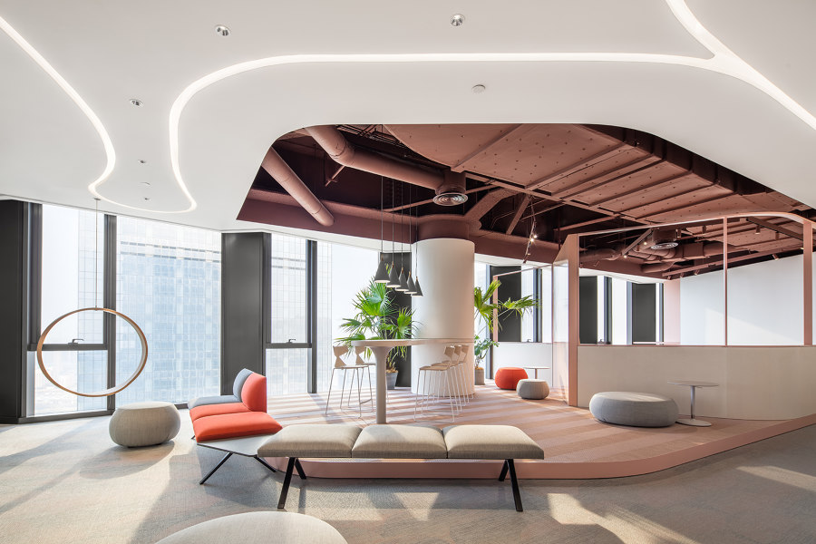 Office of New Silk Road E-Commerce Company by HONG Designworks | Office facilities