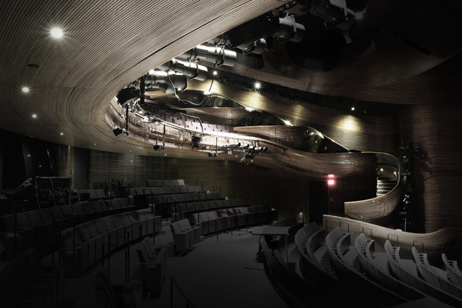 Coca-Cola Stage at the Alliance Theatre de Trahan Architects | Théâtres