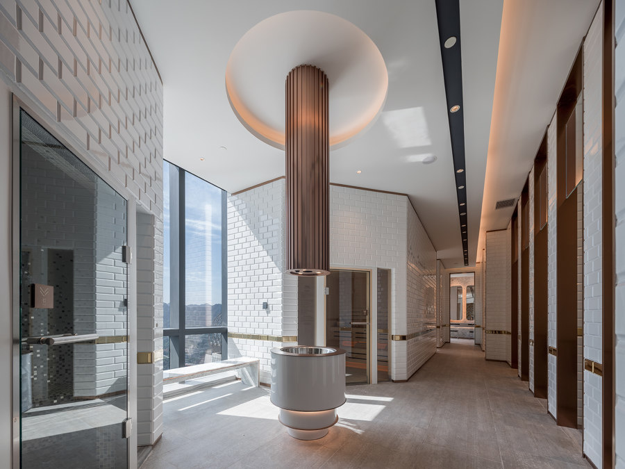 InterContinental Chongqing Raffles City & L42 Residential Clubhouse de CL3 | Diseño de hoteles