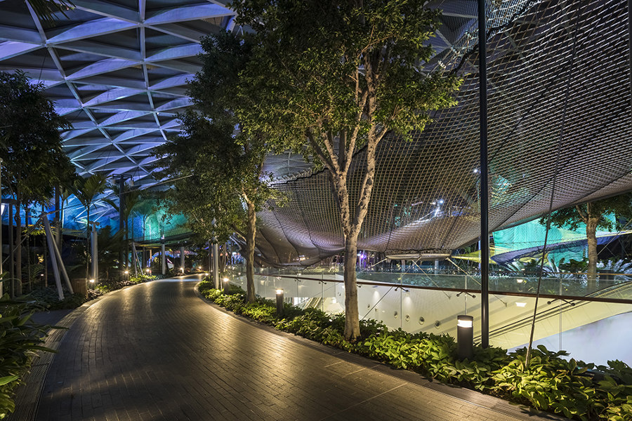 Jewel Changi Airport by LPA: Lighting Planners Associates | Parks