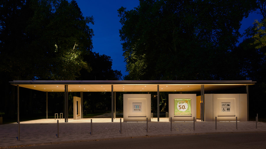 New Lighting for the City Park in Merzig di Tobias Link | Parchi