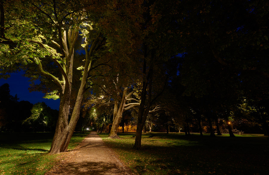 New Lighting for the City Park in Merzig di Tobias Link | Parchi