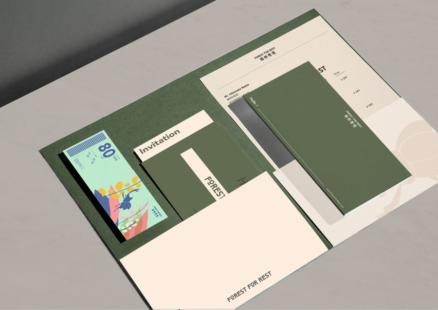 FOREST FOR REST von Leaping Creative | Club-Interieurs