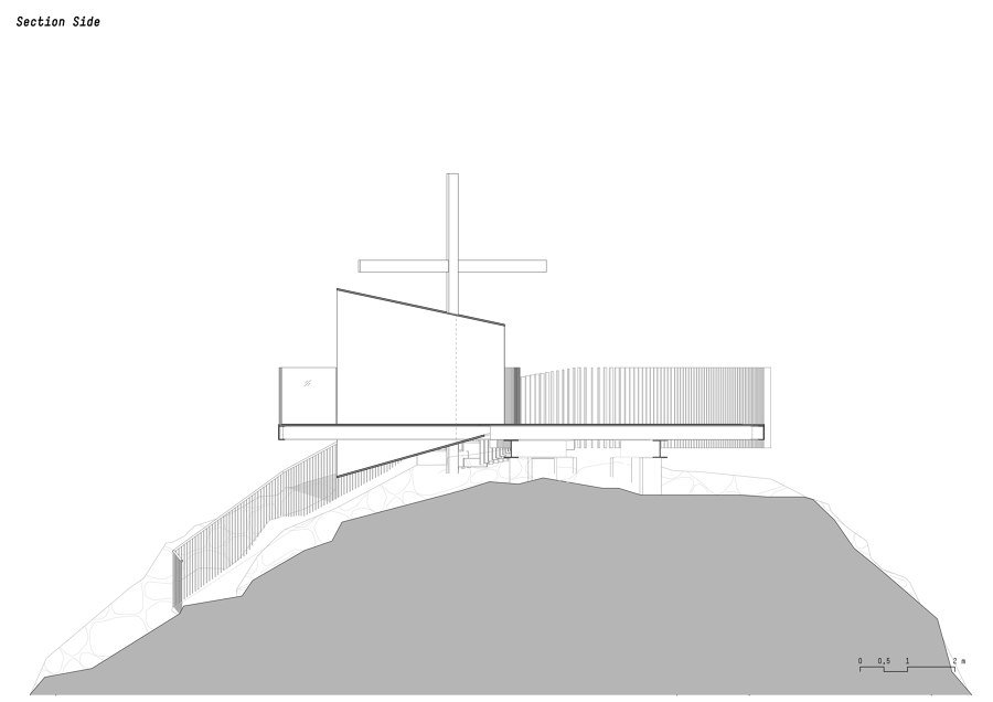 Ötzi Peak 3251m by noa* network of architecture | Monuments/sculptures/viewing platforms
