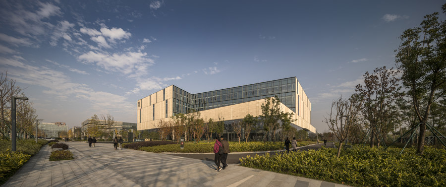 Ningbo New Library de Schmidt Hammer Lassen Architects | Immeubles de bureaux