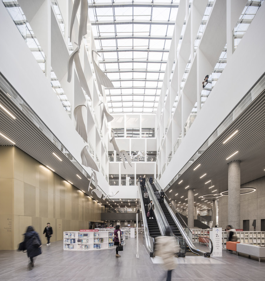Ningbo New Library di Schmidt Hammer Lassen Architects | Edifici per uffici