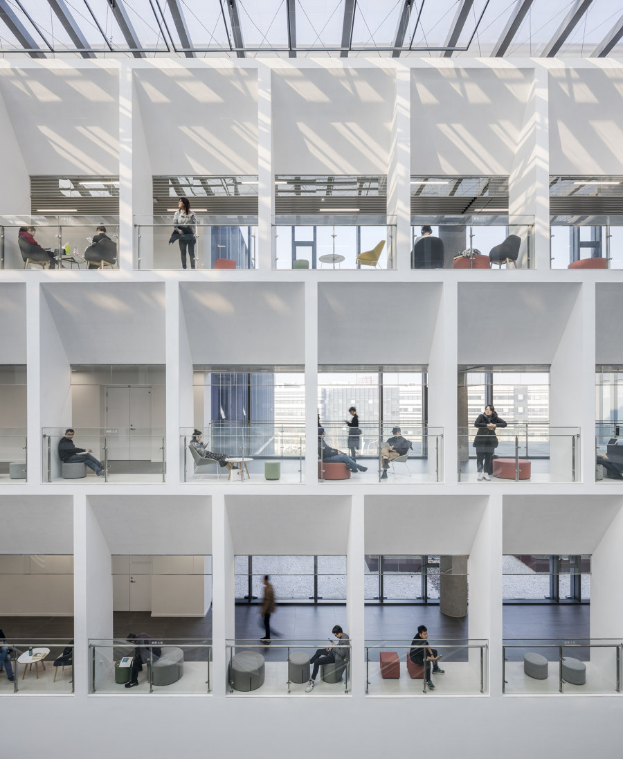 Ningbo New Library de Schmidt Hammer Lassen Architects | Edificio de Oficinas