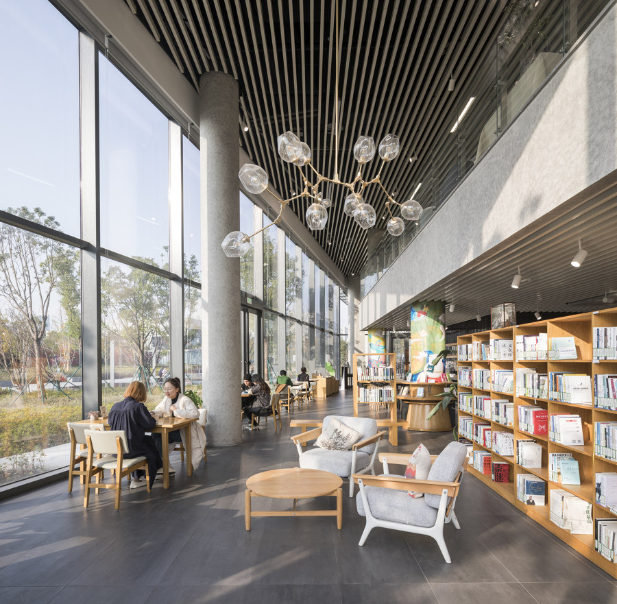 Ningbo New Library von Schmidt Hammer Lassen Architects | Bürogebäude