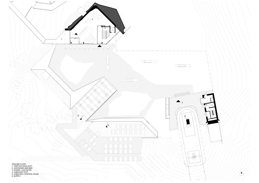 Bachledka – Summit Facilities de Compass Architekti | Halles de sport