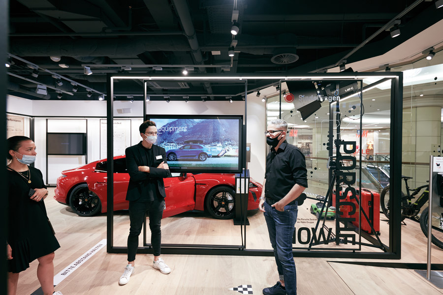 Porsche NOW de Designliga | Intérieurs de magasin