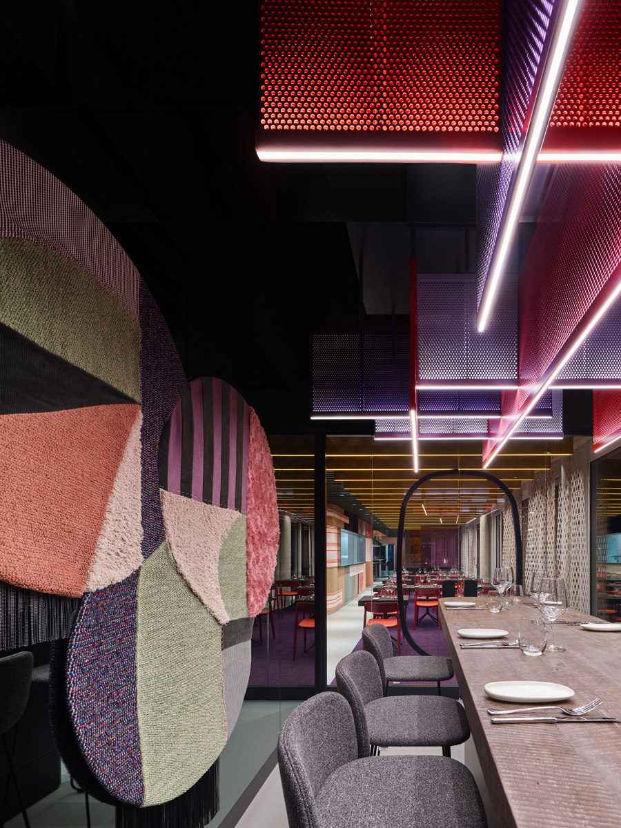 La Visione – Object Carpet Restaurant de Ippolito Fleitz Group | Intérieurs de restaurant